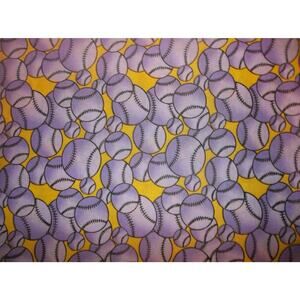 Baseball Cotton Blend Fabric #271